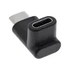 USB 3.2 Gen.2 Adapter InLine 35807 USB-C vīriešu uz C sieviešu uz augšu/uz leju leņķveida