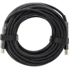 InLine USB displeja AOC kabelis, USB-C vīrišķais uz HDMI vīrišķais (DP alternatīvais režīms), 50 m