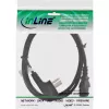 InLine strāvas kabelis, Izraēlas tips H / 3 kontaktu IEC C13 vīrišķais, 3 m