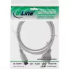 AC barošanas vads piezīmjdatoram InLine CEE7/7 uz C5 savienotājs, pelēks, 0,5 m
