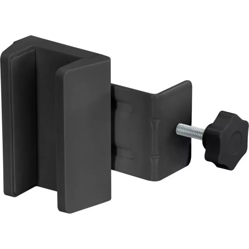 Strāvas pagarinātāja turētājs InLine 23197B melns ABS silikons tērauds