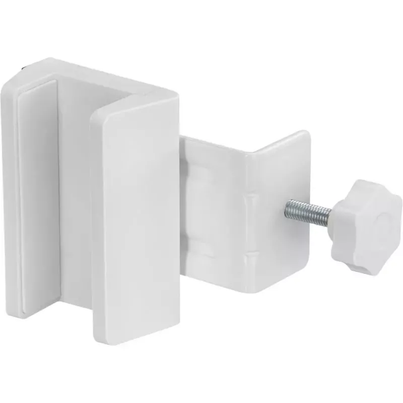 Strāvas pagarinātāja turētājs InLine 23197W skrūvspīle balts ABS silikons tērauds