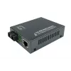 LevelOne RJ45 uz SC Gigabit multivides pārveidotājs, PoE PSE, Daudzmodu šķiedra, 0.5km