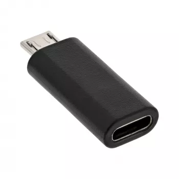 USB 2.0 adapteris InLine 33302I Micro-USB vīrišķais–USB-C sievišķais