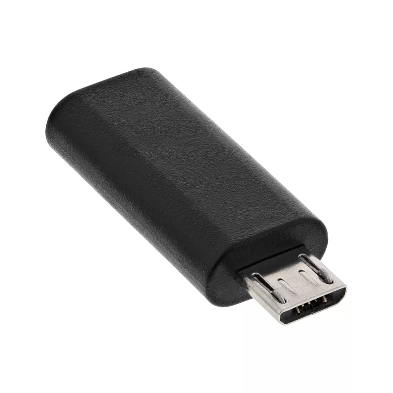 USB 2.0 adapteris InLine 33302I Micro-USB vīrišķais–USB-C sievišķais
