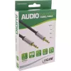 InLine plāns Audio kabelis 3,5 mm spraudnis / spraudnis, stereo, 3 m