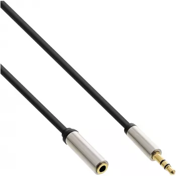 InLine plāns Audio vads 3,5 mm spraudnis / ligzda stereo 1 m