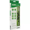 InLine plāns Audio kabelis 3,5 mm spraudnis / ligzda stereo 3 m