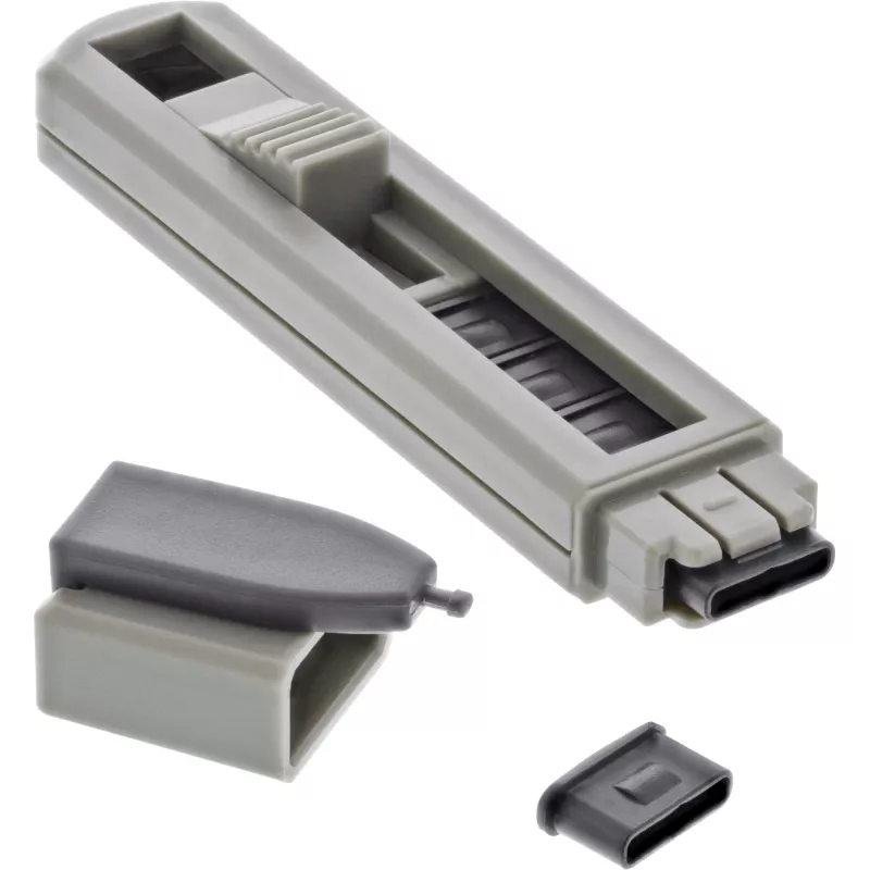 InLine 12gab. uzpildes komplekts USB-C portu bloķētājam 55724