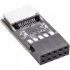 InLine USB 2.0 uz USB 3.2 Type-E Key-A iekšējais adapteris
