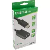 InLine USB 3.2 Gen.1x2 adaptera kabelis, USB-C vīrišķais / A ligzda, melns, 0,15 m