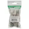 InLine Crimp Connector RJ45 8P8C ekranēts ar vītņotāju un lieces aizsardzību, bēšs