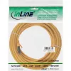 InLine komutācijas kabelis S/FTP PiMF Cat.6A bez halogēna 500MHz dzeltens 7.5m