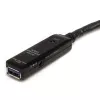 StarTech.com 3m USB 3.0 aktīvais pagarinātāja kabelis – M/F, 3 m, USB A, USB A, USB 3.2 Gen 1 (3.1 Gen 1), melns