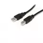 StarTech.com 9 m (30 ft.) Active USB 2.0 A to B kabelis, 9 m, USB A, USB B, USB 2.0, 0,48 Gbit/s, melns