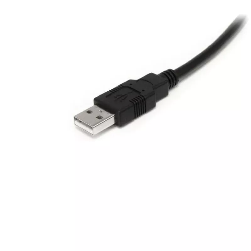 StarTech.com 9 m (30 ft.) Active USB 2.0 A to B kabelis, 9 m, USB A, USB B, USB 2.0, 0,48 Gbit/s, melns