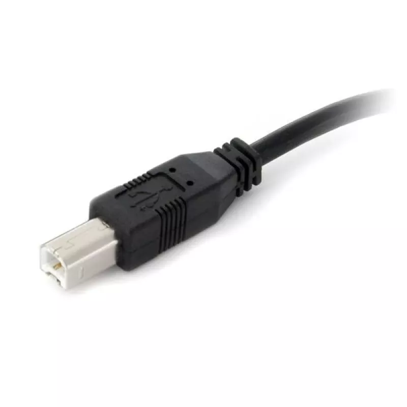 StarTech.com 9 m (30 ft.) Active USB 2.0 A to B kabelis, 9 m, USB A, USB B, USB 2.0, 0,48 Gbit/s, melns