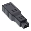 InLine FireWire 400 / 800 1394b Adapteris 6 uz 9 kontaktu, sievišķais / vīrišķais