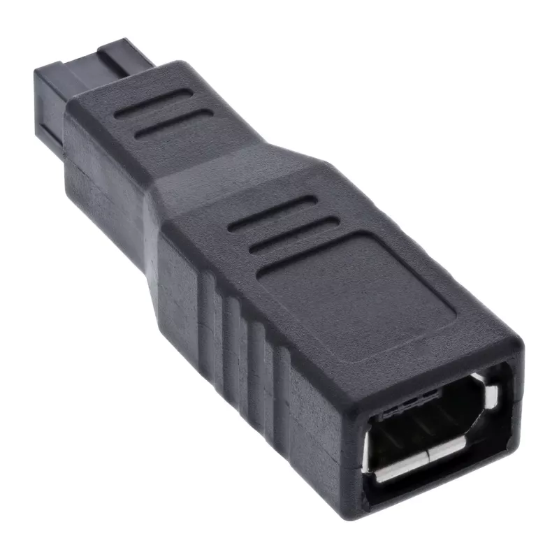 InLine FireWire 400 / 800 1394b Adapteris 6 uz 9 kontaktu, sievišķais / vīrišķais