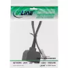 InLine ISDN sadalītājs 1->2, , 1x RJ45 M / 2x RJ45 F, (8P8C), bez rezistoriem