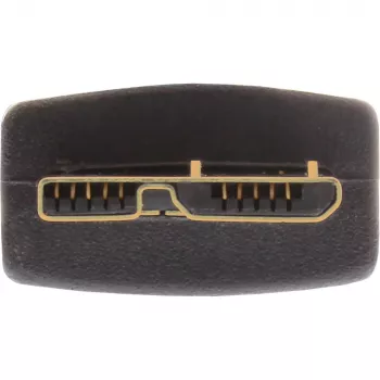 InLine USB 3.2 Gen.1 kabelis, A tipa vīrišķais / Micro B spraudnis, melns, 0,5 m