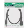 InLine USB 3.2 Gen.1 kabelis, A tipa vīrišķais / Micro B spraudnis, melns, 0,5 m