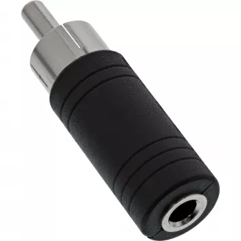 InLine Audio Adapter RCA vīrišķais / 3.5 mm mono sievišķā 99325