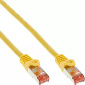 InLine komutācijas kabelis S/FTP PiMF Cat.6 250MHz PVC copper dzeltena 40m