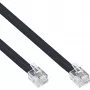 InLine modulārais kabelis RJ12 vīrišķais / vīrišķais 6P6C 10m