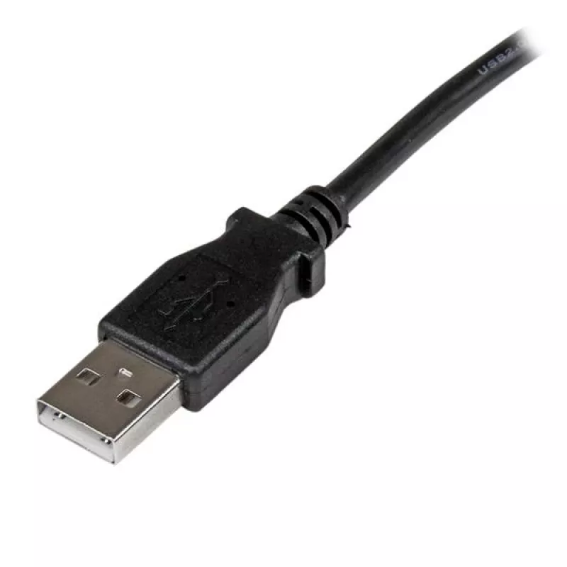 StarTech.com 3 m USB 2.0 A uz kreiso leņķi B kabelis - M/M