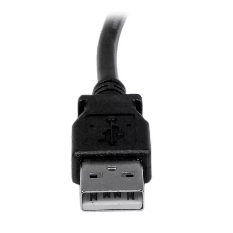StarTech.com 3 m USB 2.0 A uz kreiso leņķi B kabelis - M/M