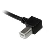 StarTech.com 3 m USB 2.0 A uz kreiso leņķi B kabelis - M/M