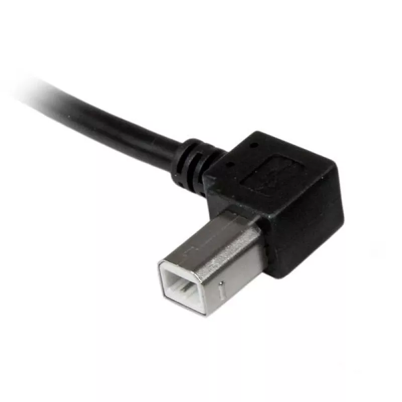 StarTech.com 3 m USB 2.0 A uz kreiso leņķi B kabelis - M/M