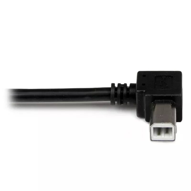 StarTech.com 3 m USB 2.0 A uz kreiso leņķi B kabelis - M/M