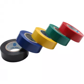 InLine elektriskā lente, 5 iepakojumā, 18 mm x 9 m, dažādās krāsās