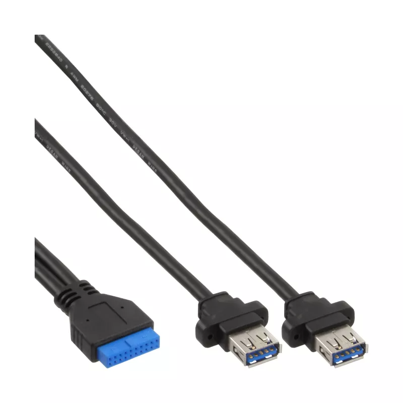 InLine Mini-PCIe karte ar 2x USB 3.0
