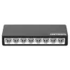 Intellinet 8 portu Fast Ethernet slēdzis, galddatora izmēra, plastmasas korpuss, IEEE 802.3az (energoefektīvs Ethernet), melns