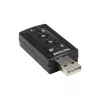 USB skaņas karte InLine 33051C ar virtuālo 7.1 telpisko skaņu