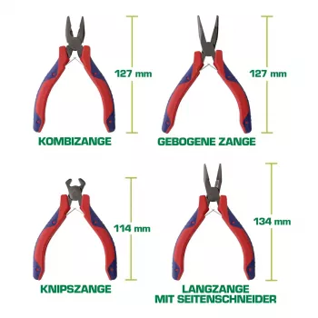 InLine Electronics adatknaibļu komplekts, 8 gab.