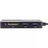 InLine 66772F karšu lasītājs USB pelēks
