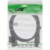 InLine strāvas vads, C14 ligzda uz C5 savienotāju, melna, 2 m