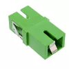 Šķiedras optikas adapteris InLine 89992G simplex SC/SC SM zaļš