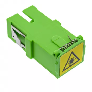 Optiskās šķiedras adapteris InLine 89992F SC/SC vienmoda zaļš