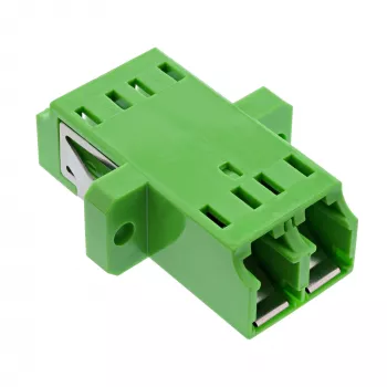 Fiber Optical Adapter InLine 89989R Duplex LC/LC SM Female/Female zaļa