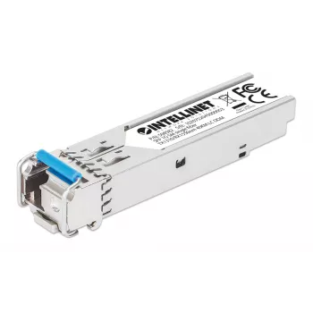 Intellinet Gigabit Fiber WDM Bi-Directional SFP Optical raiduztvērējs Module 1000Base-BX-U LC 40 km