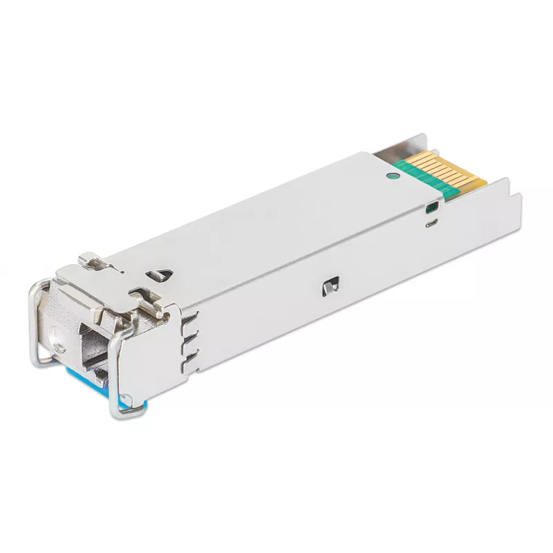Intellinet Gigabit Fiber WDM Bi-Directional SFP Optical raiduztvērējs Module 1000Base-BX-U LC 40 km