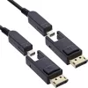 InLine 17225O DisplayPort kabelis 25 m Mini DisplayPort / DisplayPort melns