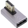 DisplayPort dzimuma mainītājs InLine 17291I pelēks melns zelta pārklājums