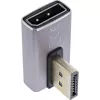 DisplayPort dzimuma mainītājs InLine 17291I pelēks melns zelta pārklājums