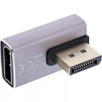 DisplayPort dzimuma pārveidotājs InLine 17291H pelēks/melns ar zeltītiem kontaktiem